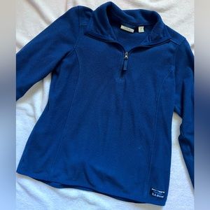 LL Bean Quarter Zip Fleece